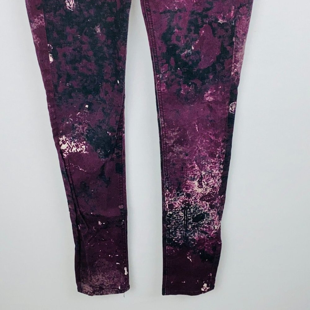 Rag & Bone Galaxy Print Splatter Abstract Legging… - image 4